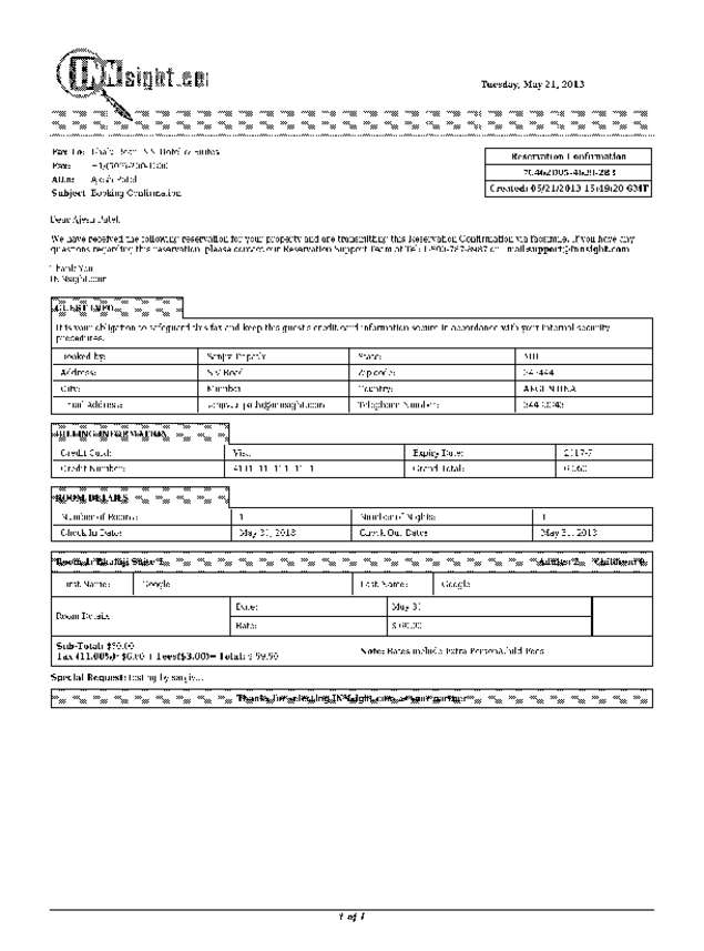 fax page