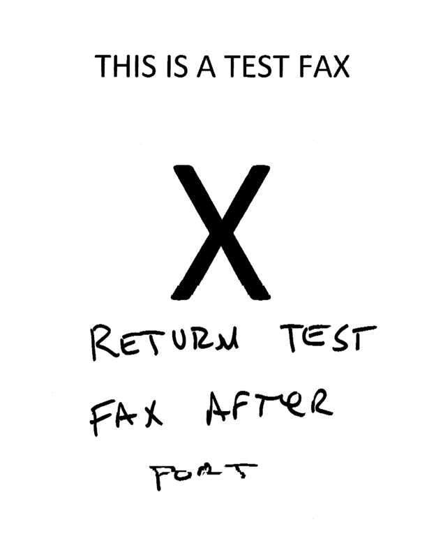 fax page
