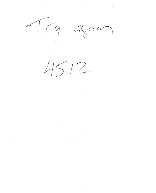 Fax page