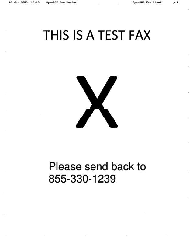 fax page