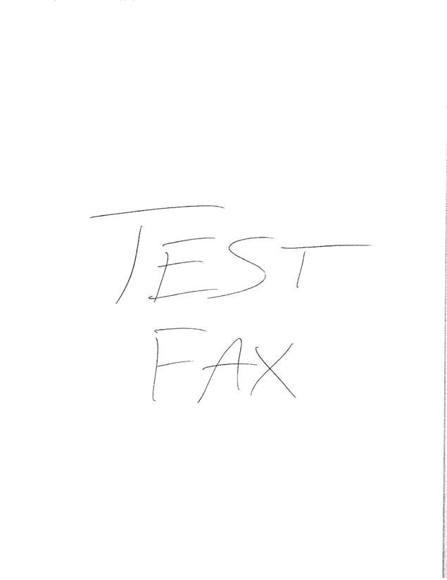 Fax page