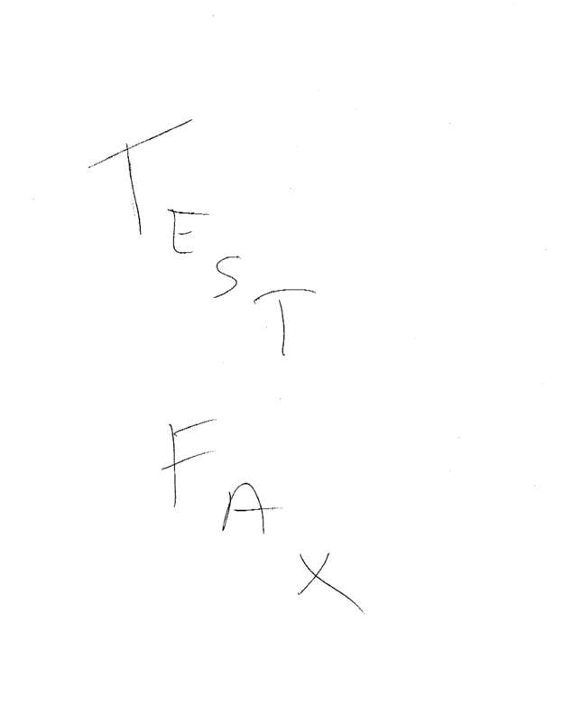 fax page