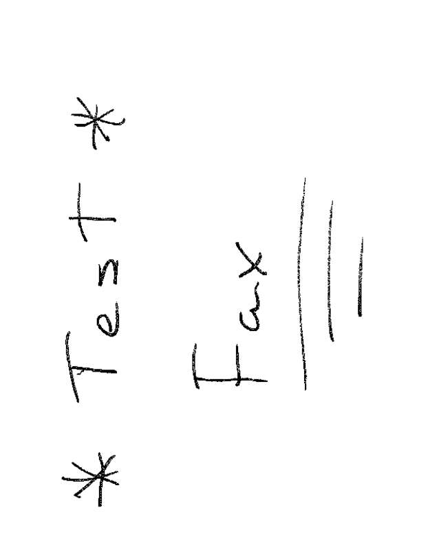 Fax page