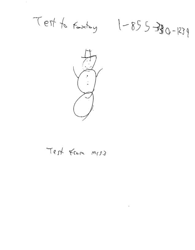 fax page