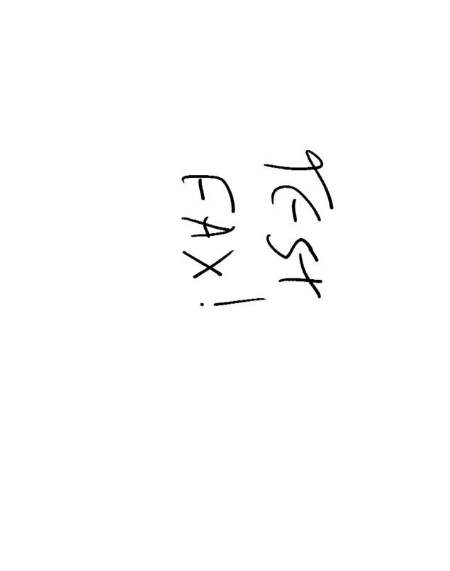 Fax page