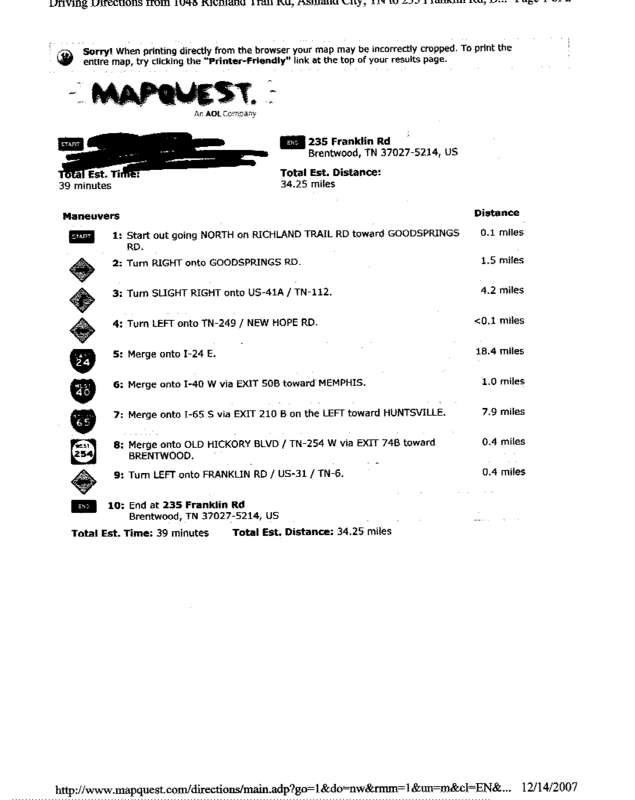 Fax page