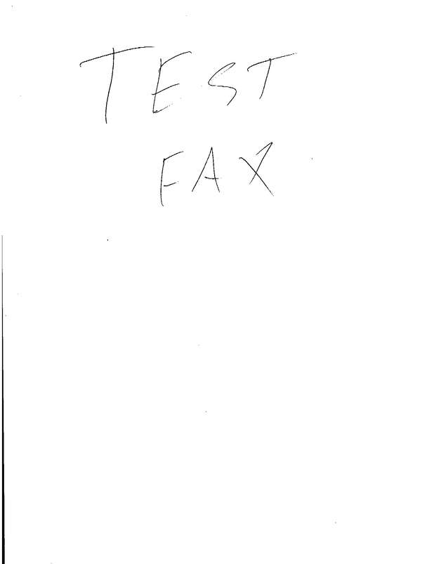 Fax page