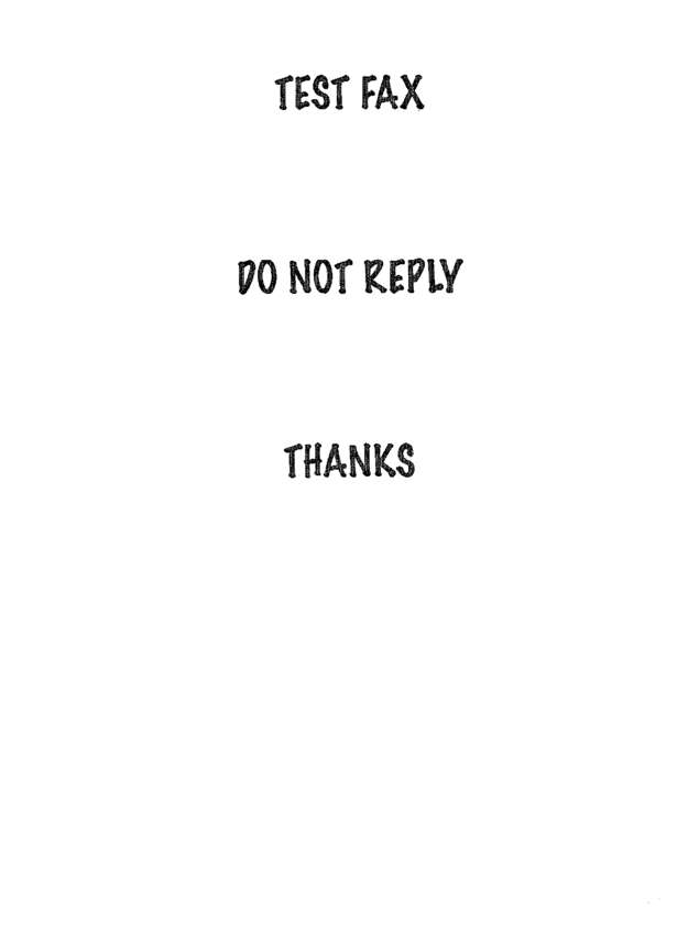 Fax page