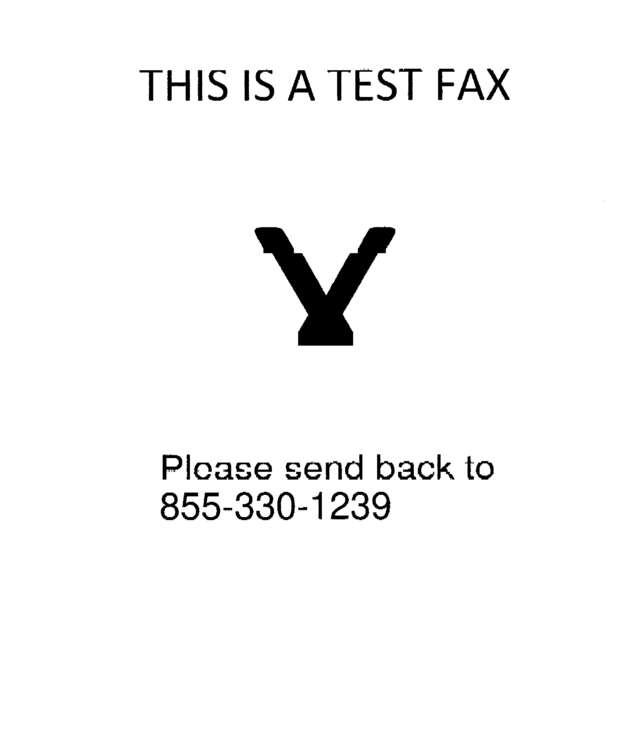 fax page