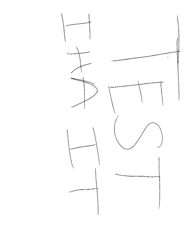 Fax page