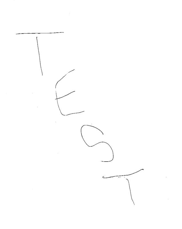 Fax page