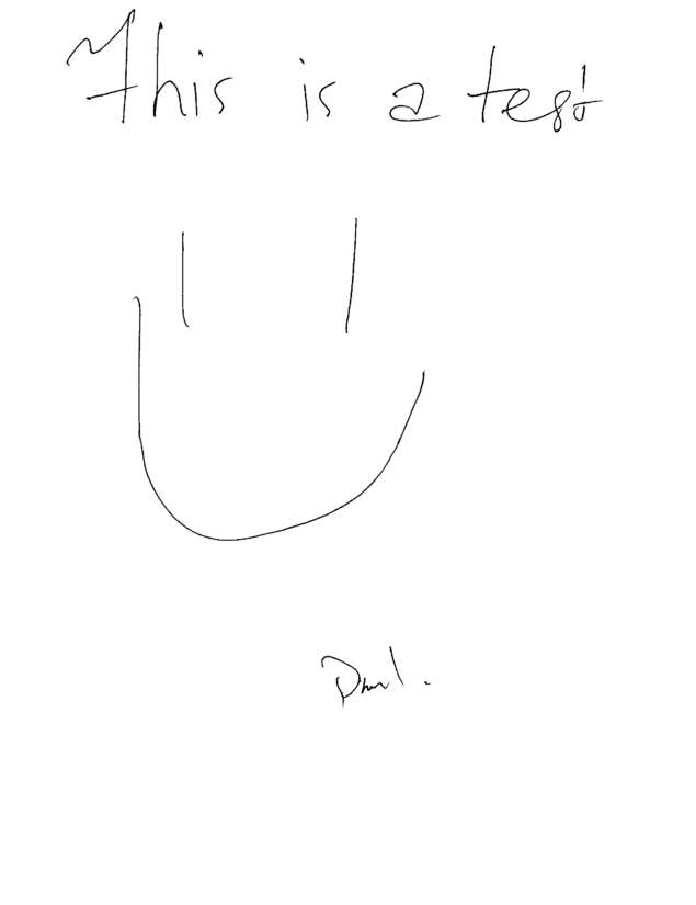 Fax page