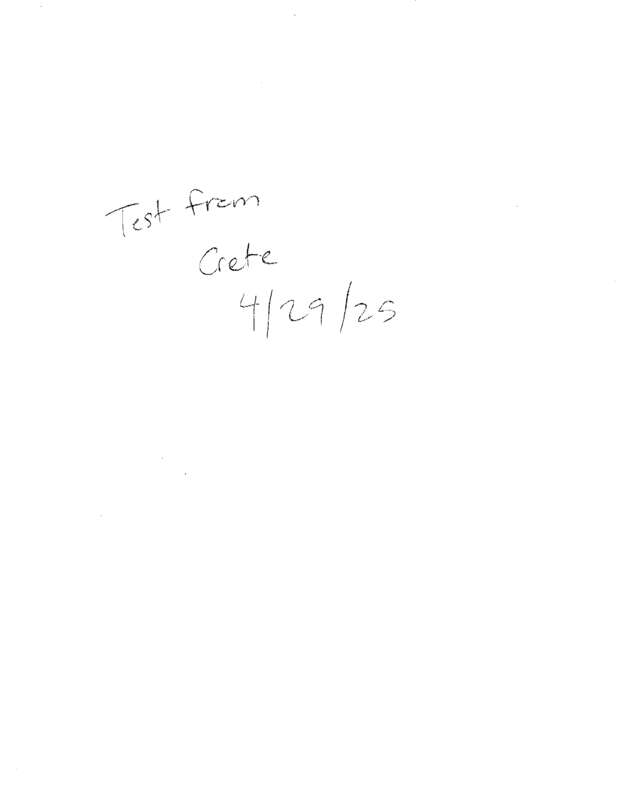 Fax page