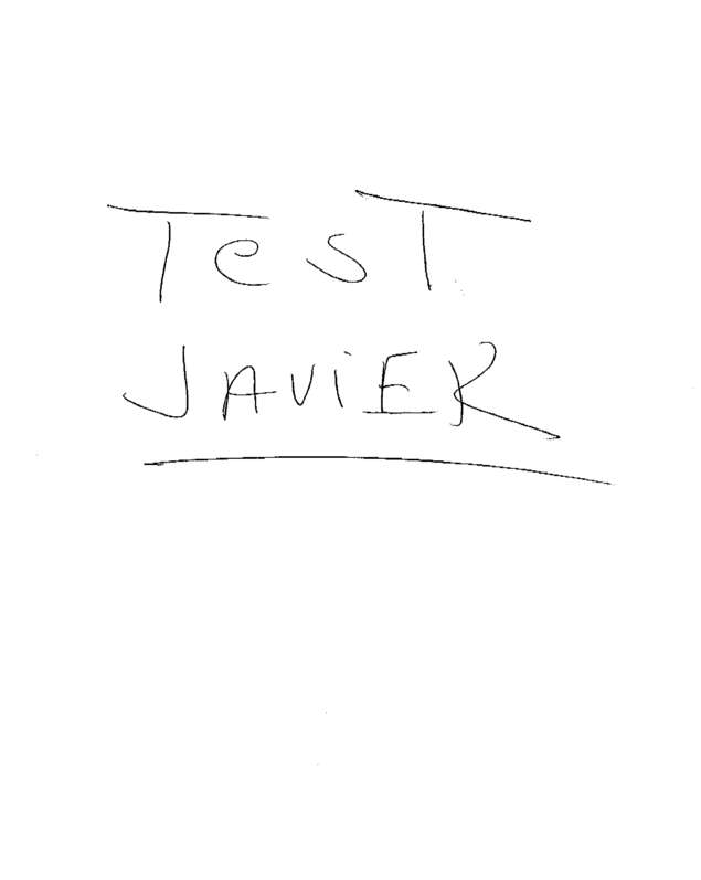 Fax page