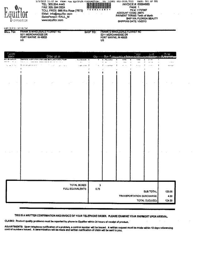 Fax page