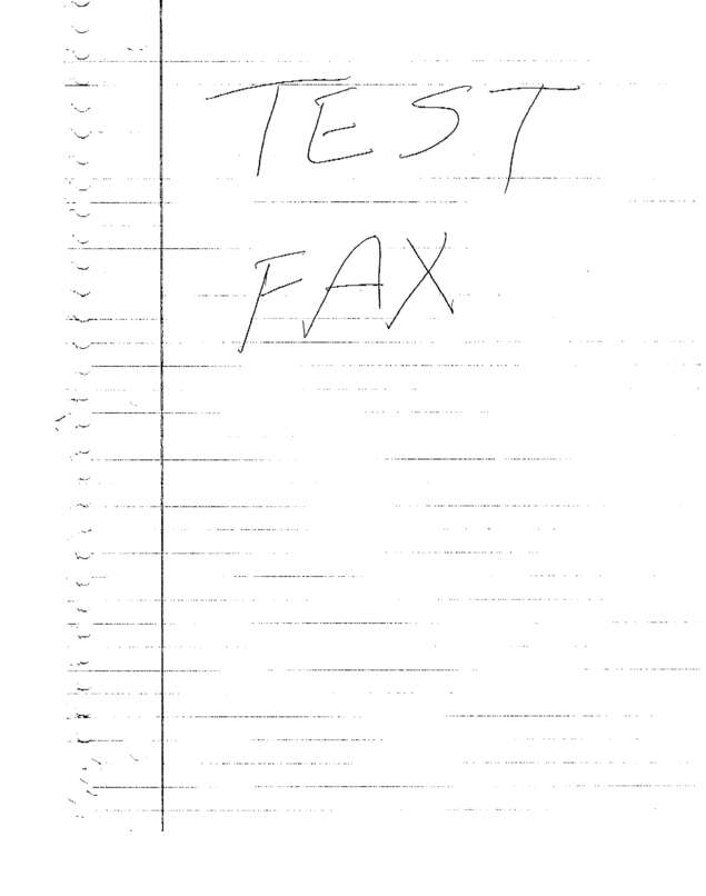 fax page