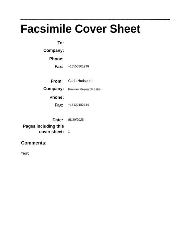 fax page