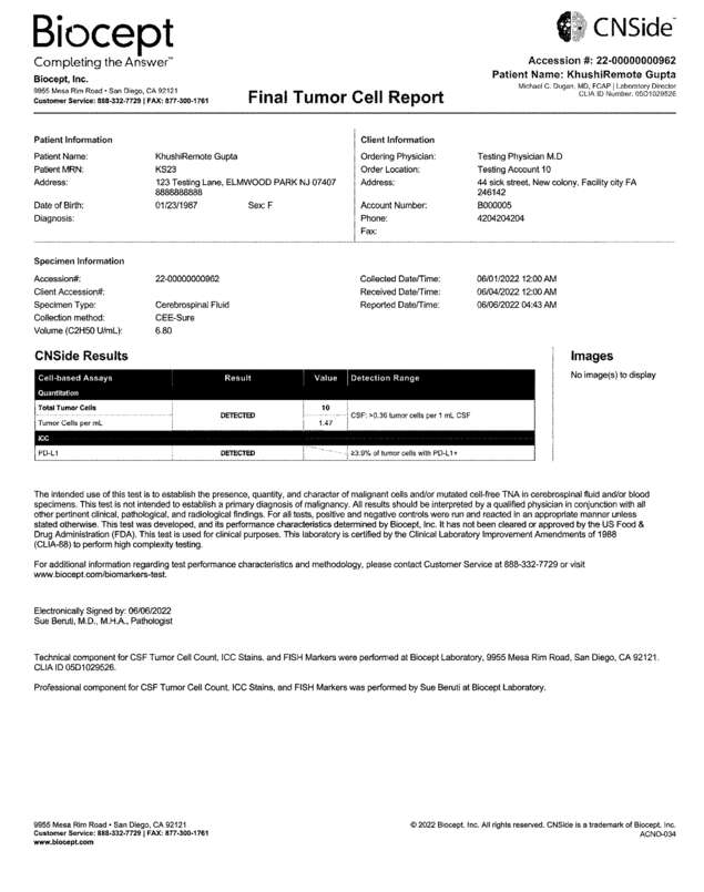 Fax page