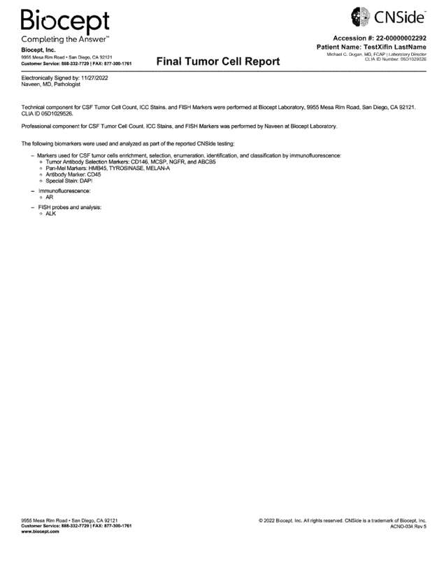 Fax page