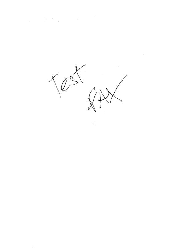 fax page