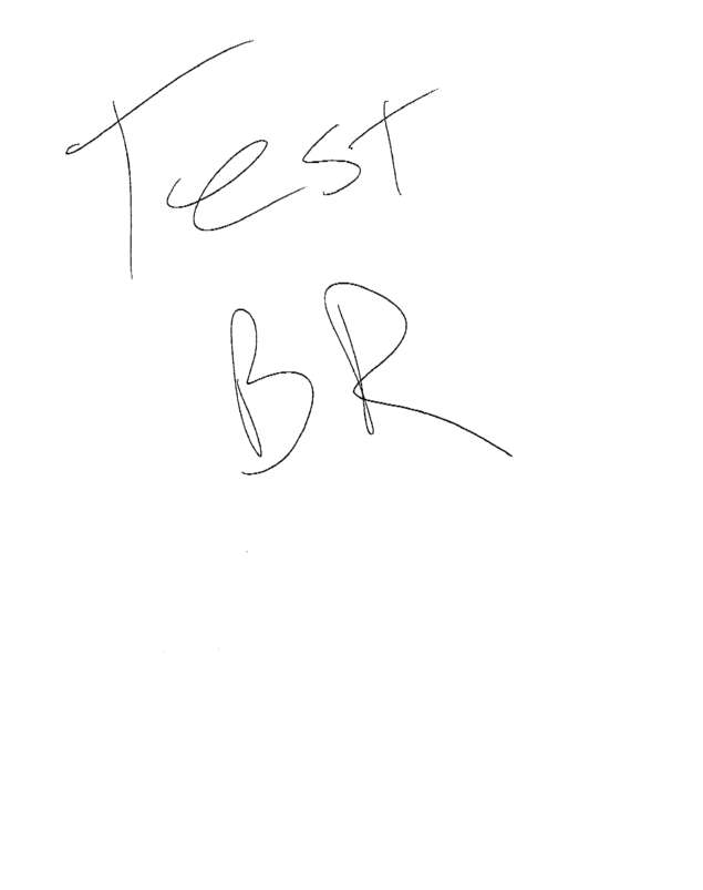 Fax page