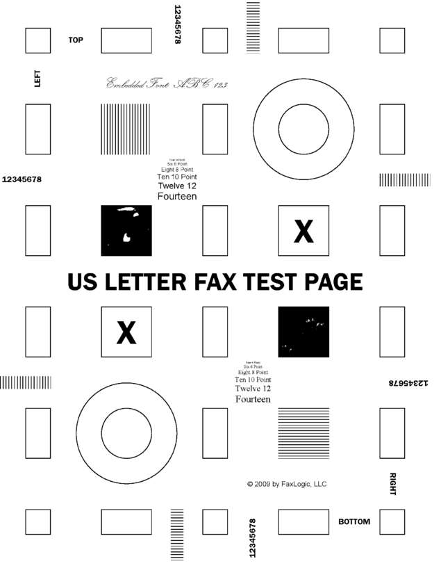 Fax page