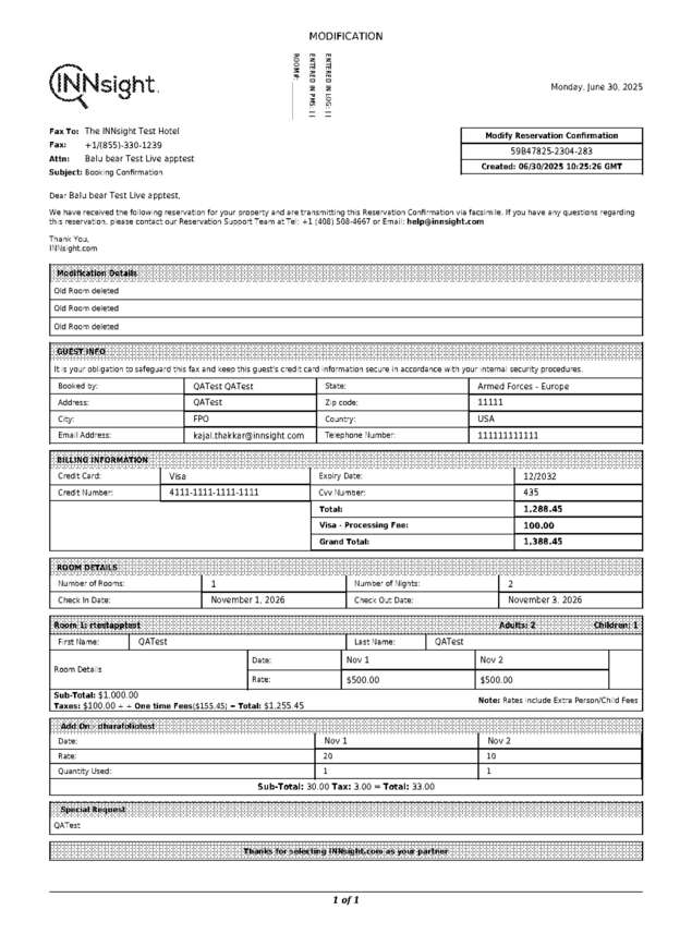 fax page