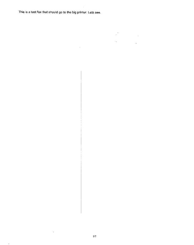 Fax page