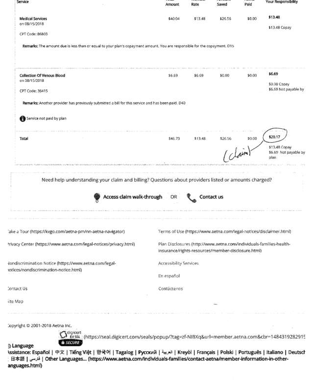 Fax page