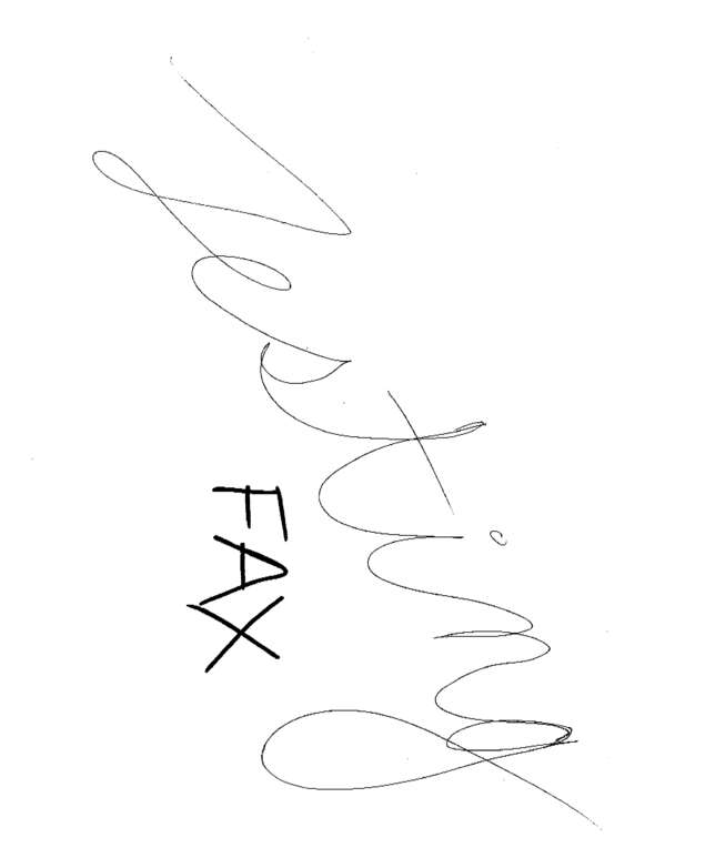 Fax page