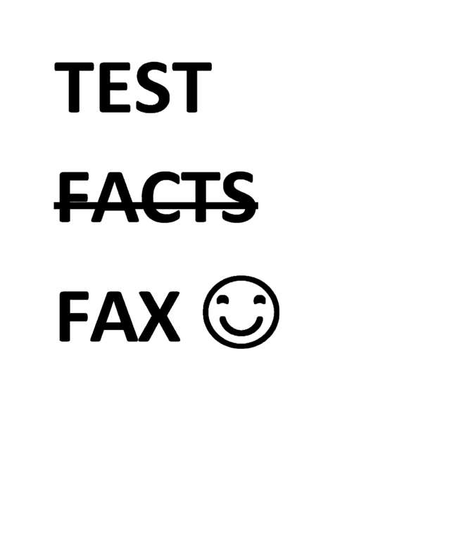 fax page