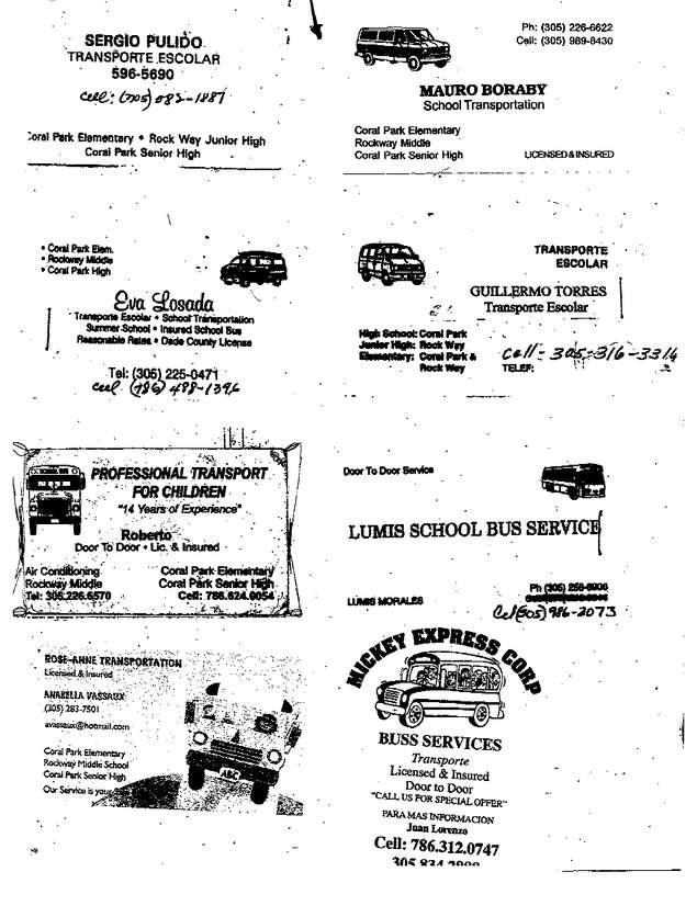 Fax page