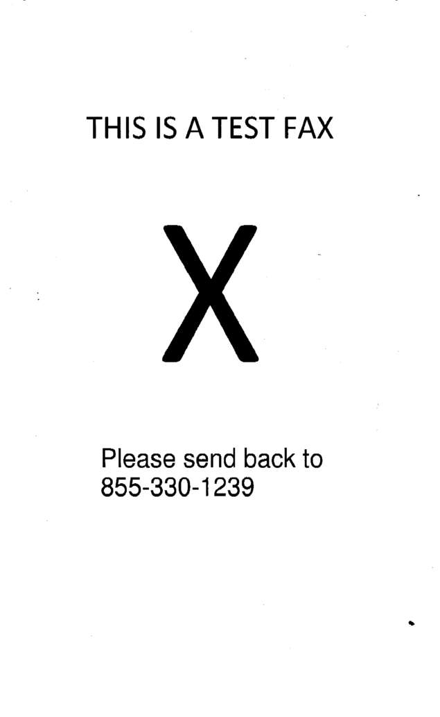 fax page