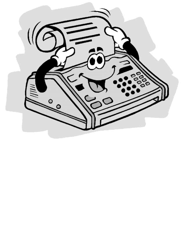 Fax page