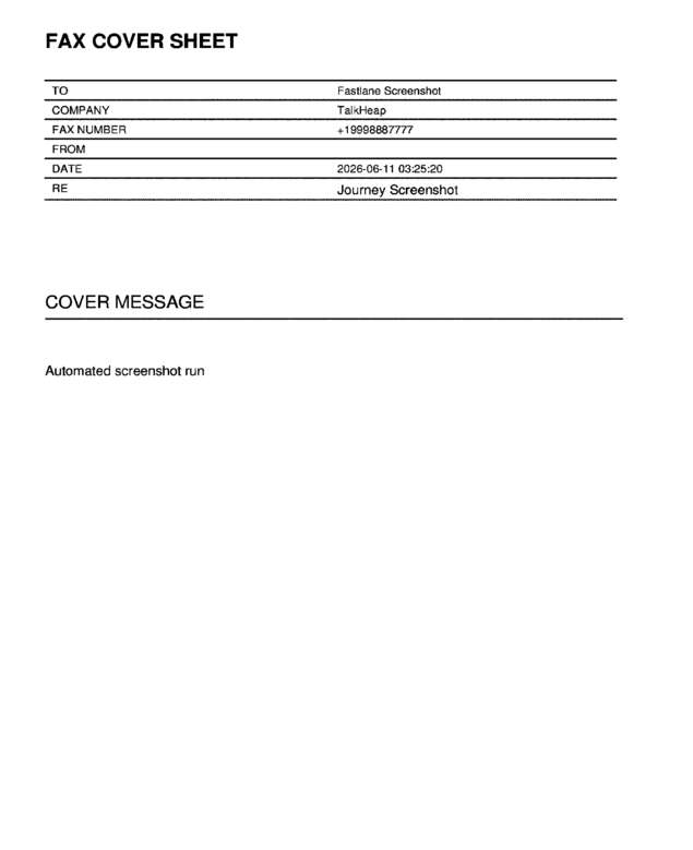 fax page