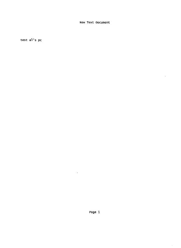 Fax page