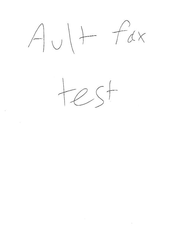 fax page