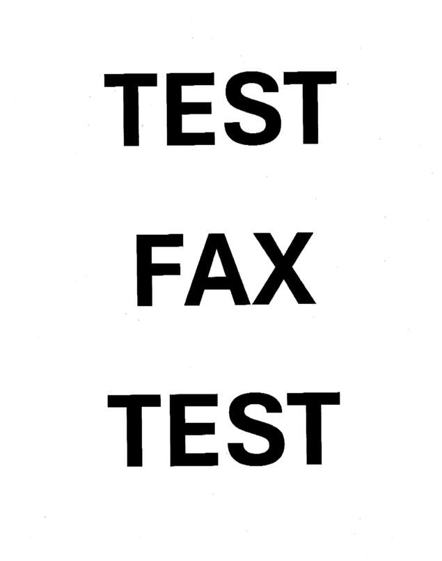 fax page