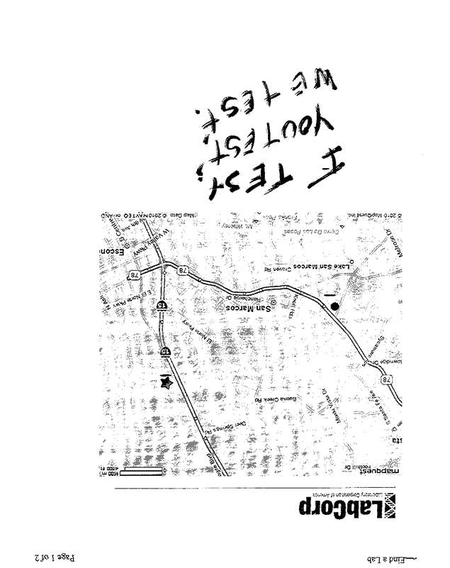 Fax page