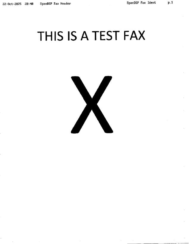 fax page