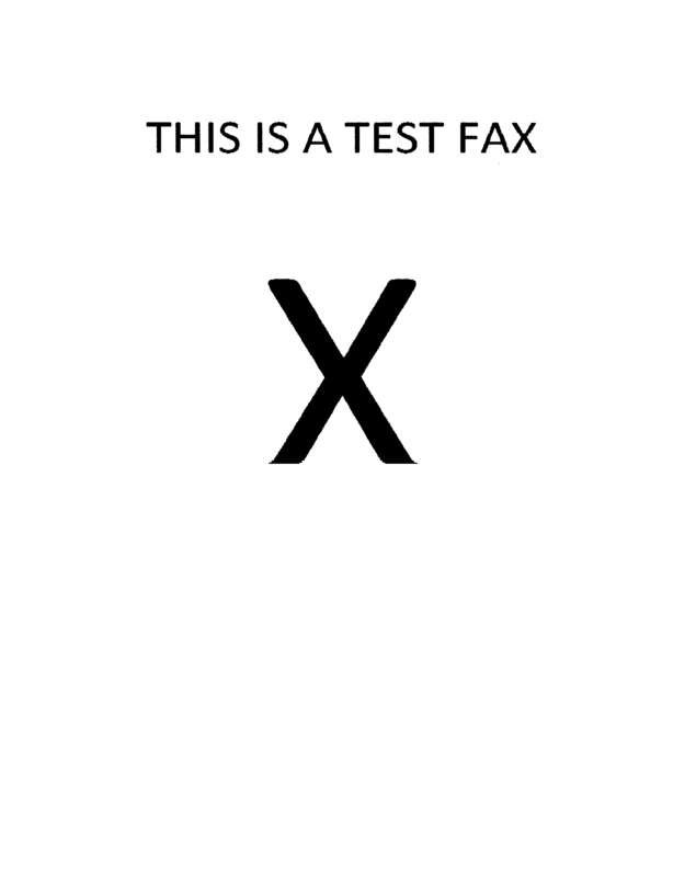fax page