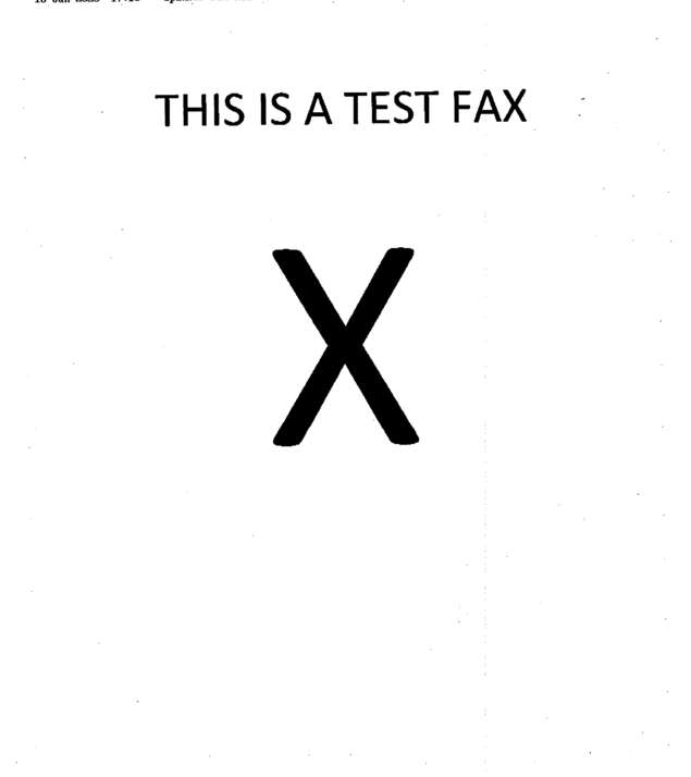 fax page