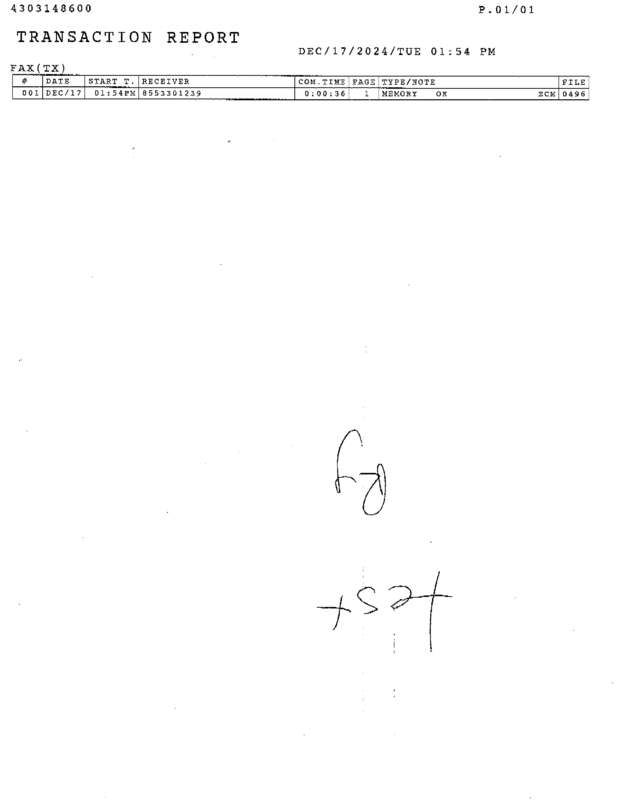 fax page