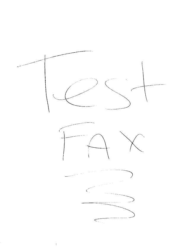Fax page