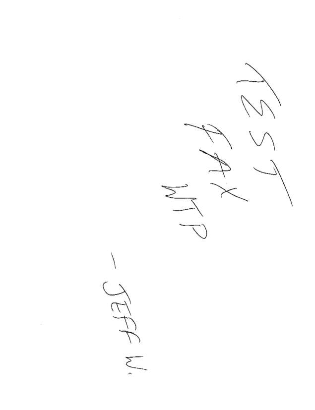 Fax page