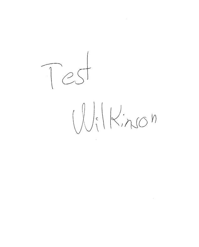 Fax page