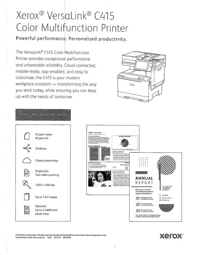Fax page
