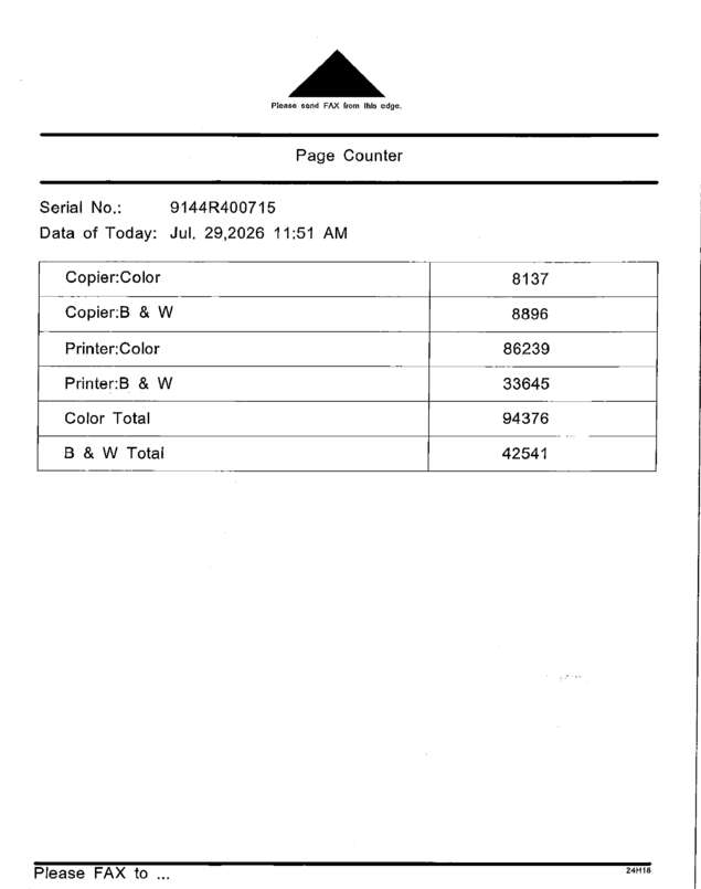 fax page