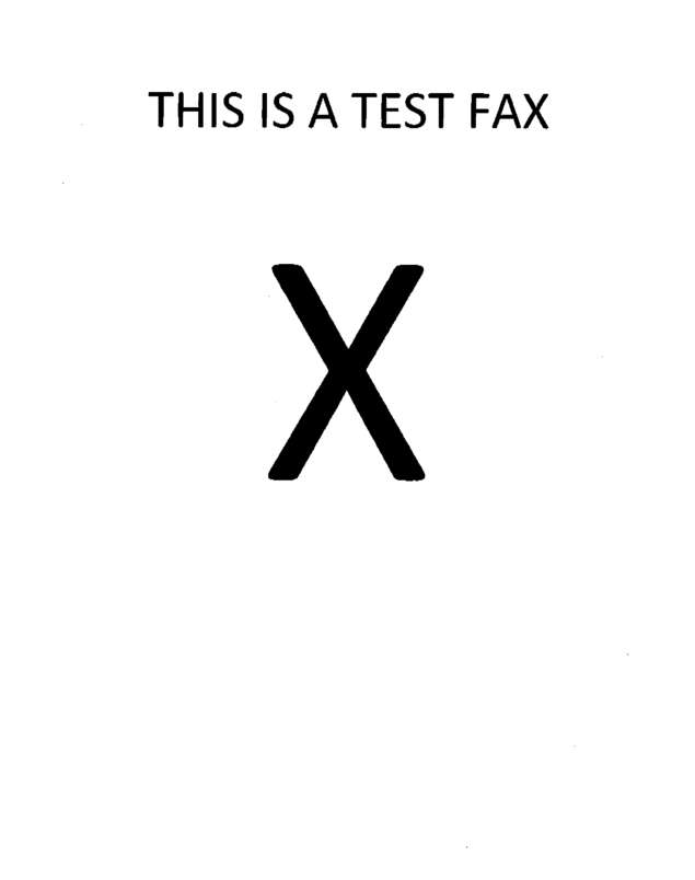 fax page
