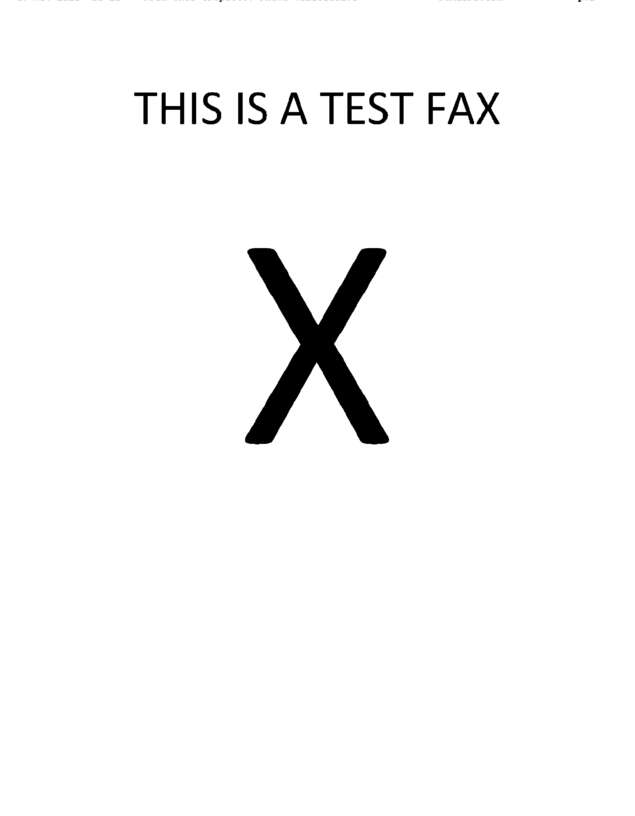 fax page